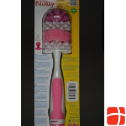 Nuby bottle brush Premium incl. Teat brush. with suction cup