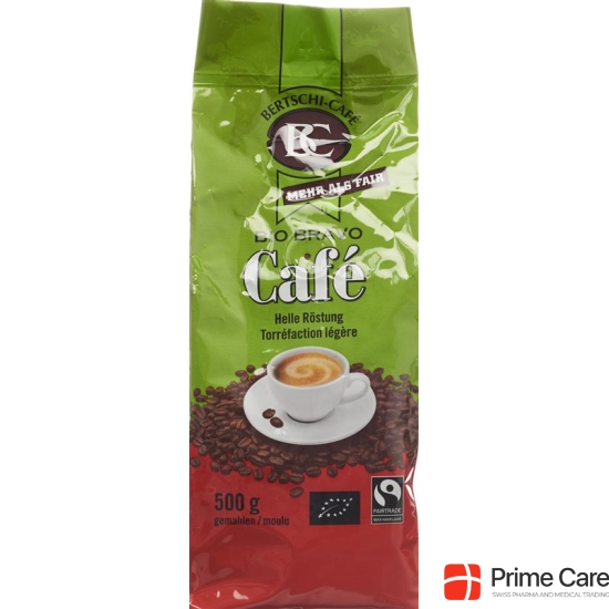 BC Cafe Bio Bravo coffee ground organic Fairtrade 500 g buy online