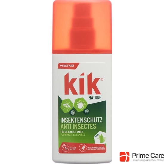 Kik NATURE mosquito repellent spray Milk 100 ml