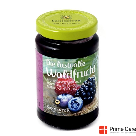 Sonnentor fruit spread the pleasurable Waldfrucht 250 g