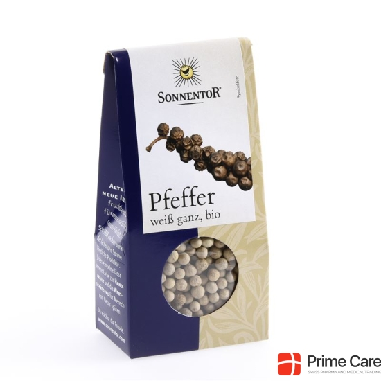 Sonnentor white pepper whole 35g