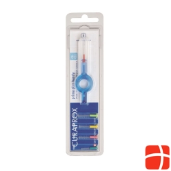 Curaprox CPS prime plus handy mixed 5 interdental brush + holder