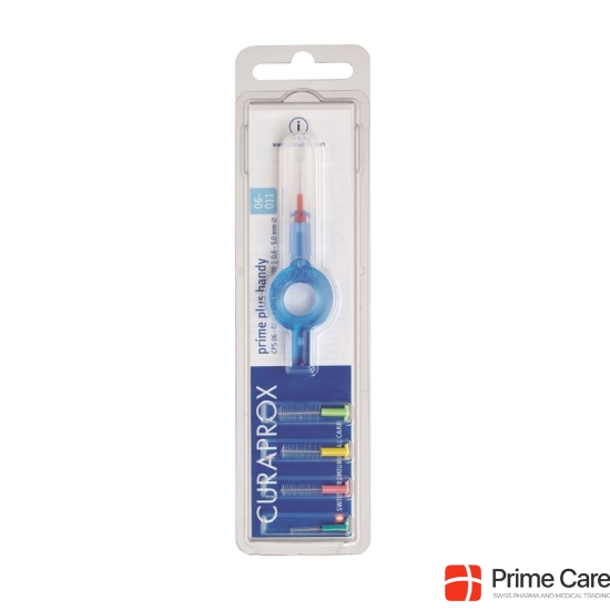 Curaprox CPS prime plus handy mixed 5 interdental brush + holder