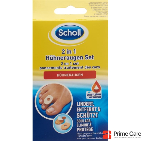 Scholl 2in1 corns Set