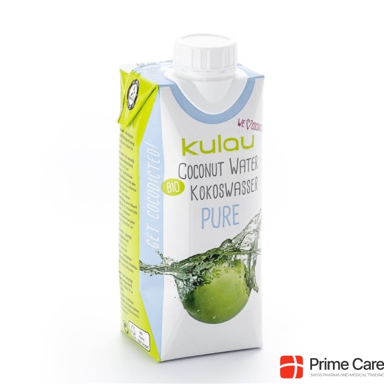 Kulau coconut water pure tetra 330 ml