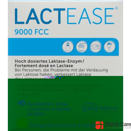 Lactease 9000 FCC Kautabl divisible 40 pcs