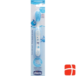 Chicco toothbrush light blue 6m +