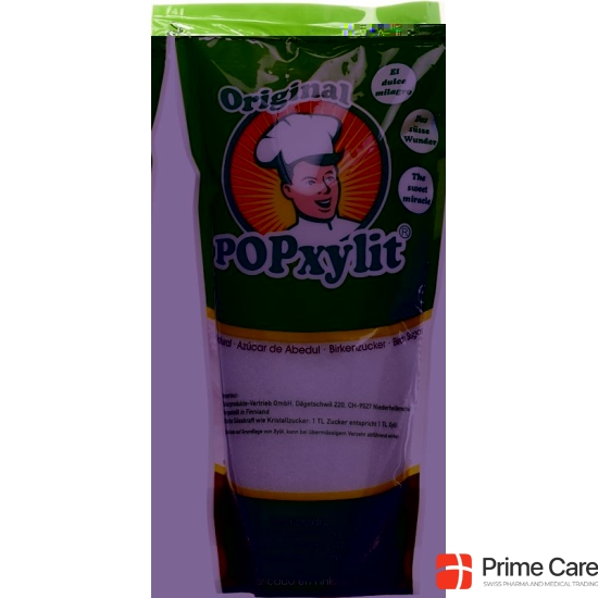 POPxylit original birch sugar from Finnish birch Ds 500 g