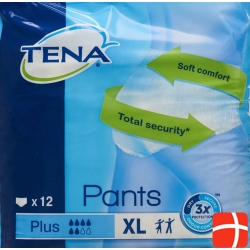 TENA Pants Plus XL ConfioFit 12 pcs