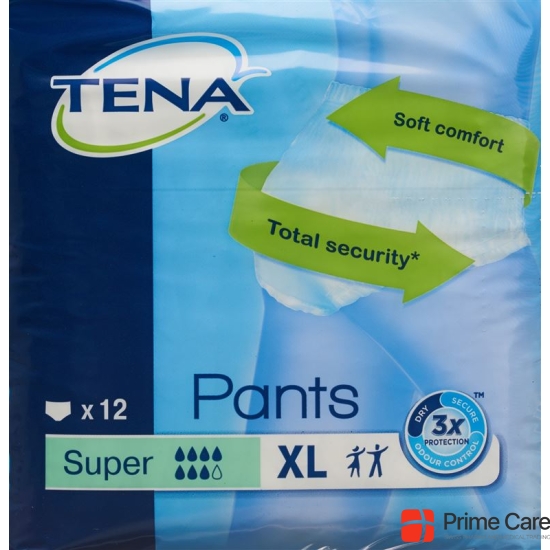 TENA Pants Super XL ConfioFit 12 pcs