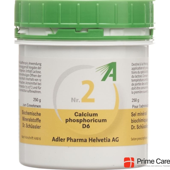 Adler Schüssler Nr2 Calcium phosphate tbl D 6250 g