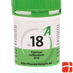 Adler Schüssler NR18 calcium sulfuratum tbl D 12 100 g