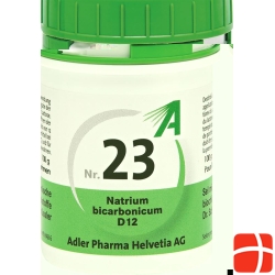 Adler Schüssler NR23 sodium bicarbonate tbl D 12 100 g