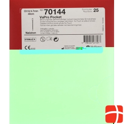 Vapro Pocket 1x catheter CH14 40cm 25 pcs