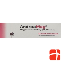 Andreamag Brausetabl 300 mg with raspberry flavor 20 pcs