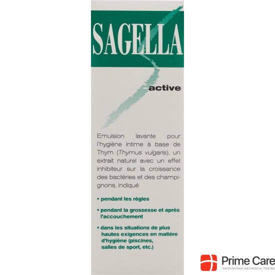 Sagella active cleanser 250 ml