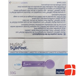 MyStar SylkFeel lancets 33G 2 x 100 pcs