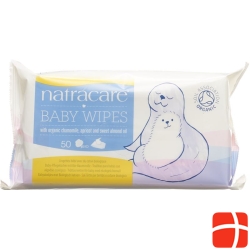 Natracare Baby Wipes 50 pieces