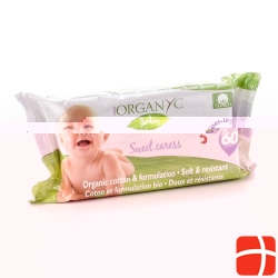 Organyc Baby Wipes 60 pcs