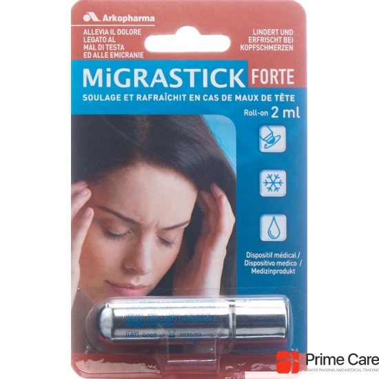 Arkopharma Migrastick Forte Dm Stick Bille 2 ml