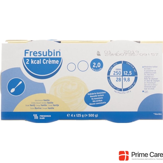 Fresubin 2 kcal Vanilla Cream 4 x 125 g