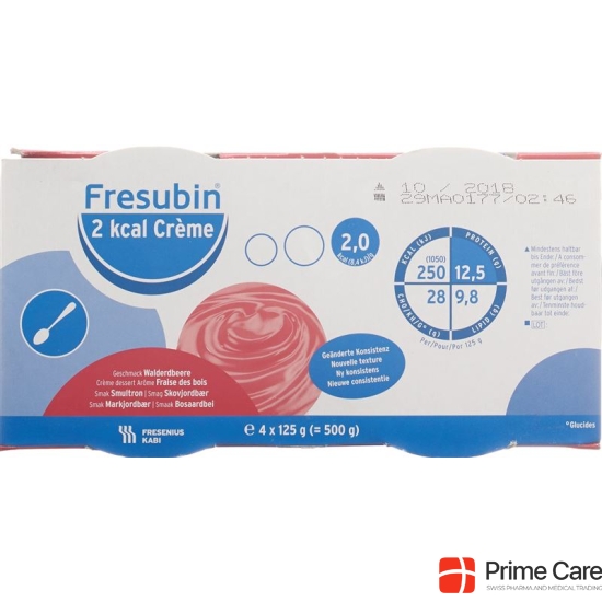 Fresubin 2 kcal cream Walderdbeere 4 x 125 g