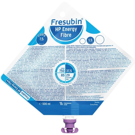 Fresubin HP Energy Fiber neutral 15 EasyBag 500 ml