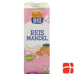 Isola Bio almond rice milk Tetra 1 lt