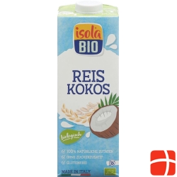 Isola Bio coconut rice milk Tetra 1 lt