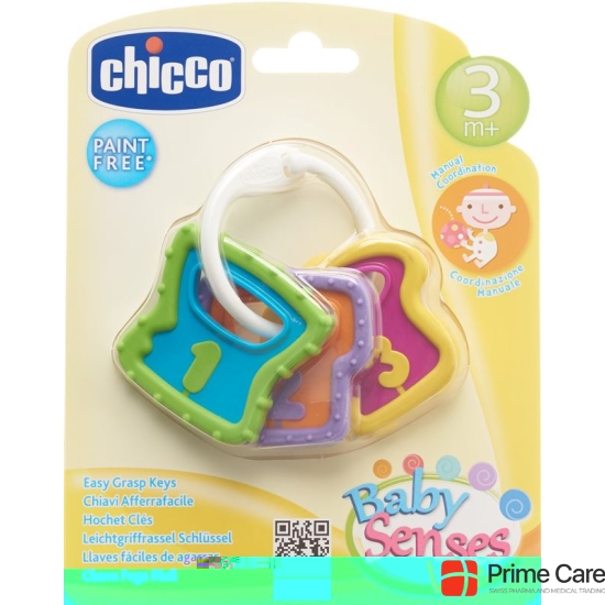 Chicco Easy grip rattle Key 3M +