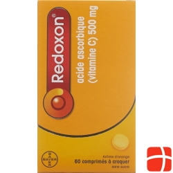 Redoxon Kautabl 500 mg orange flavor sugarless 60 pcs