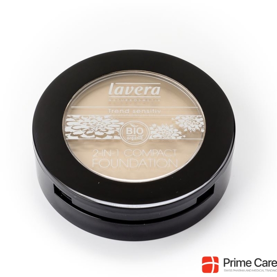 Lavera 2 in 1 Compact Foundation Ivory 01 10 g buy online