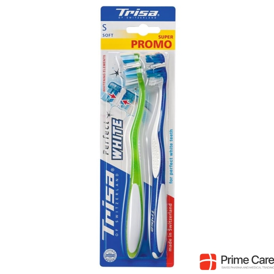 Trisa Perfect White toothbrush soft Duo