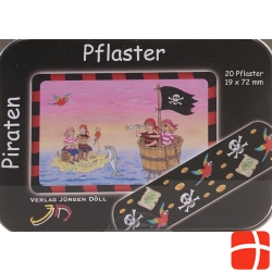 Döll adhesive plasters 19x72mm pirates Ds 20 pcs