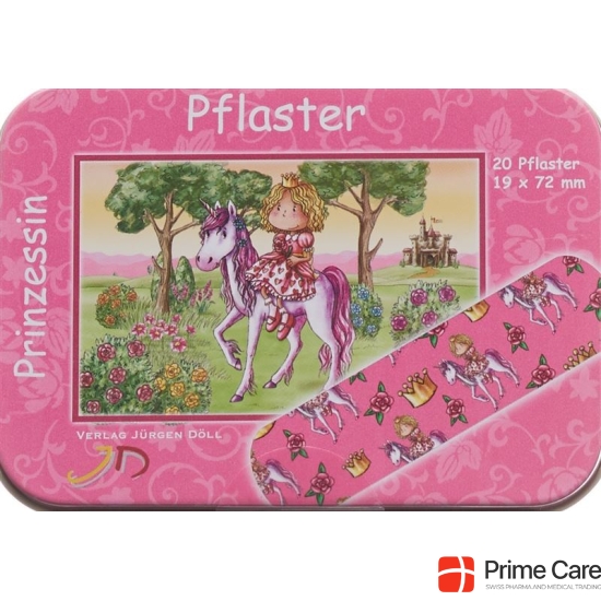 Döll adhesive plasters 19x72mm Princess Ds 20 pcs