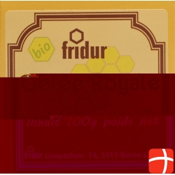 Fridur organic royal jelly-jar 100 g