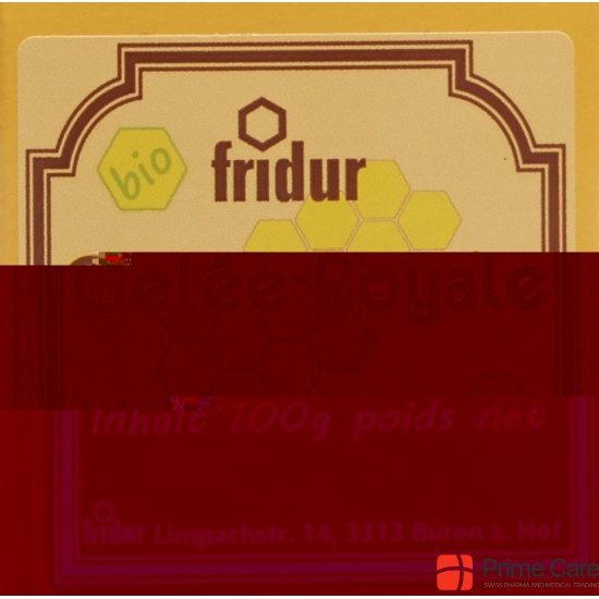 Fridur organic royal jelly-jar 100 g