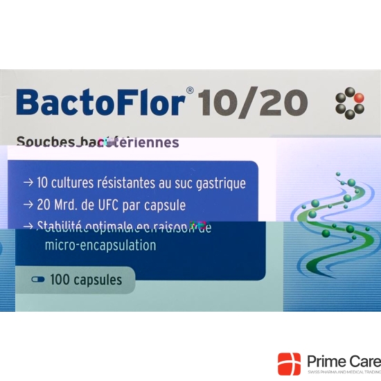 BactoFlor 10/20 Kaps 100 pcs