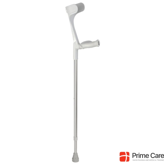 Ossenberg crutch alu / gray Ortho handle 140kg 1 pair