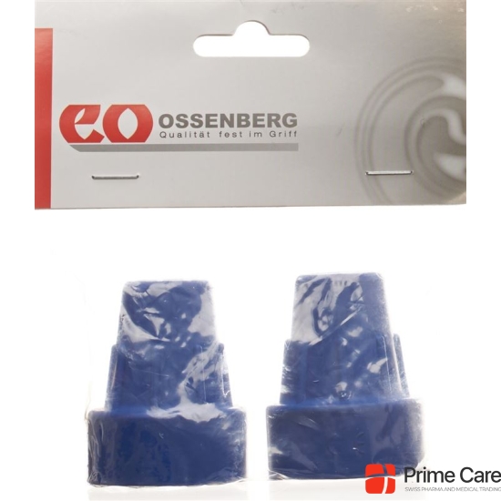 Ossenberg crutch capsule Pivoflex 16mm blue 1 pair