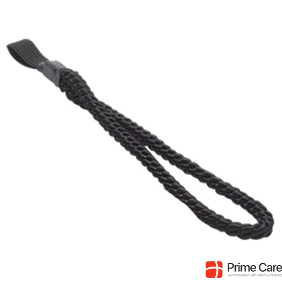 Ossenberg pole loop with rubber strap black