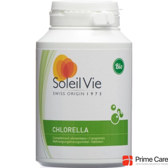 Soleil Vie Bio Chlorella pyrenoidosa tablets 250 mg fresh water algae 300 pcs