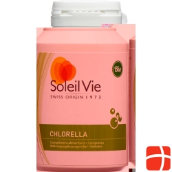 Soleil Vie Bio Chlorella pyrenoidosa tablets 250 mg fresh water algae 500 pcs