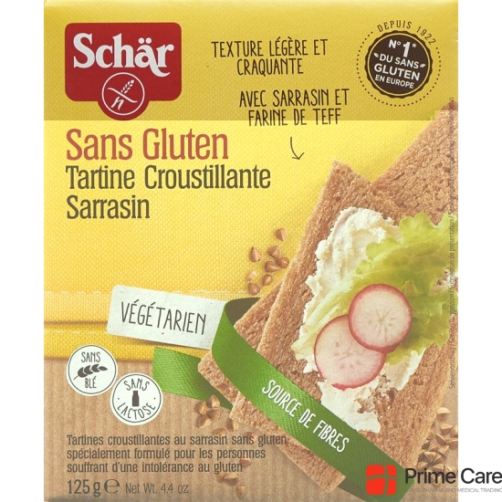 Schär Knusperbrot dark gluten free 125 g