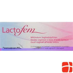 Lactofem lactic acid pessaries 7 pcs