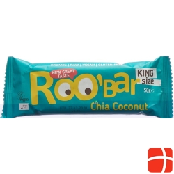 Roobar raw bar Chia Coconut 50g