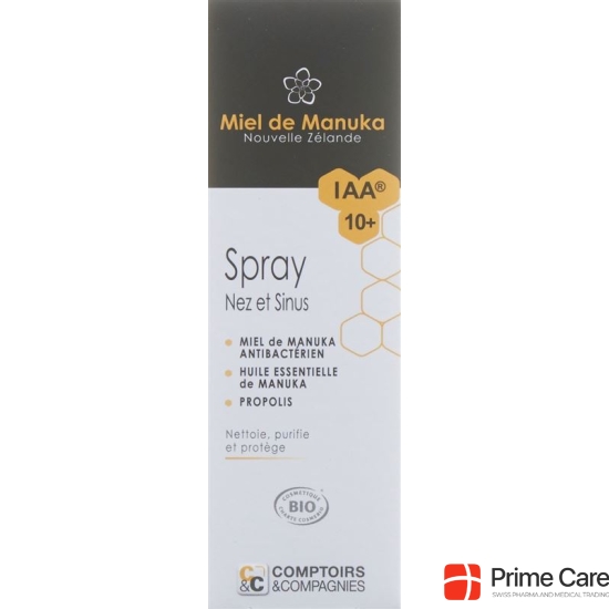 Comptoirs & Compagnies nasal spray with Manuka honey and propolis 15 ml