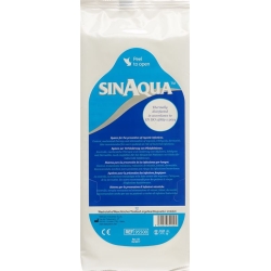 SINAQUA pre-moistened washcloth Btl 12 pcs