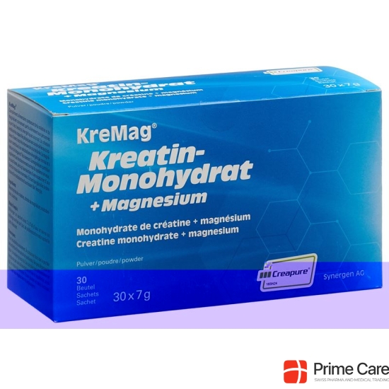 KreMag creatine and magnesium PLV 30 Btl 7 g