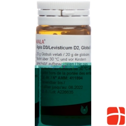 Wala Apis D3 / D2 Levisticum Glob 20 g